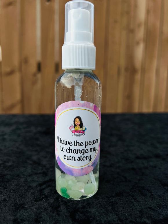 I Have The POWER To Change My Own Story - On The Go! infused with Green Moonstone, Therapeutic Essential Oils, Moon Water & Reiki blessed