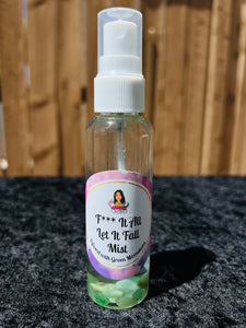 F*** It All Let It Fall - On The Go! Mist infused with Green Moonstone, Therapeutic Essential Oils & Moon Water