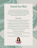 Unwind Your Mind - On The Go! infused with Malachite, Therapeutic Essential Oils, Moon Water & Reiki blessed