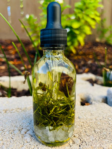 Tell The Truth Serum infused with Clear Quartz, Rosemary, Wormwood, Lotus Seed Hear & Dianthus Leaves