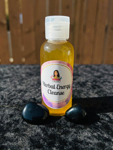 Herbal Energy Cleanse with a Smoky Quartz Crystal