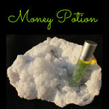 Money Potion Infused with Jade Crystals