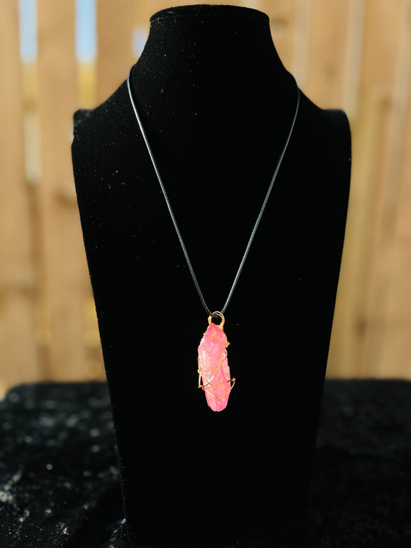 Pink Sunrise Quartz - Style may vary