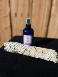 Sage Protection Spray infused with Black Tourmaline, Essential Oils & Moon Water - Pick Your Size