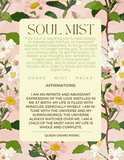 Soul Mist 2.0 Mist infused with Rose Quartz, Peonies, Therapeutic Essential Oils, Moon Water & Reiki blessed - Pick your size